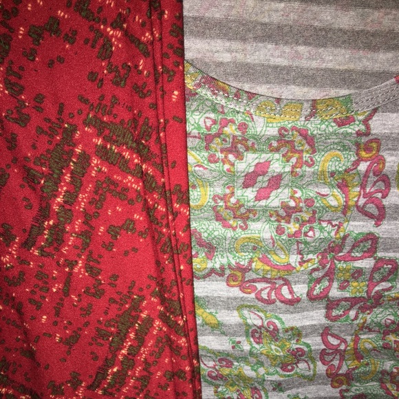 Lularoe perfect tee and tc leggings - Picture 5 of 6